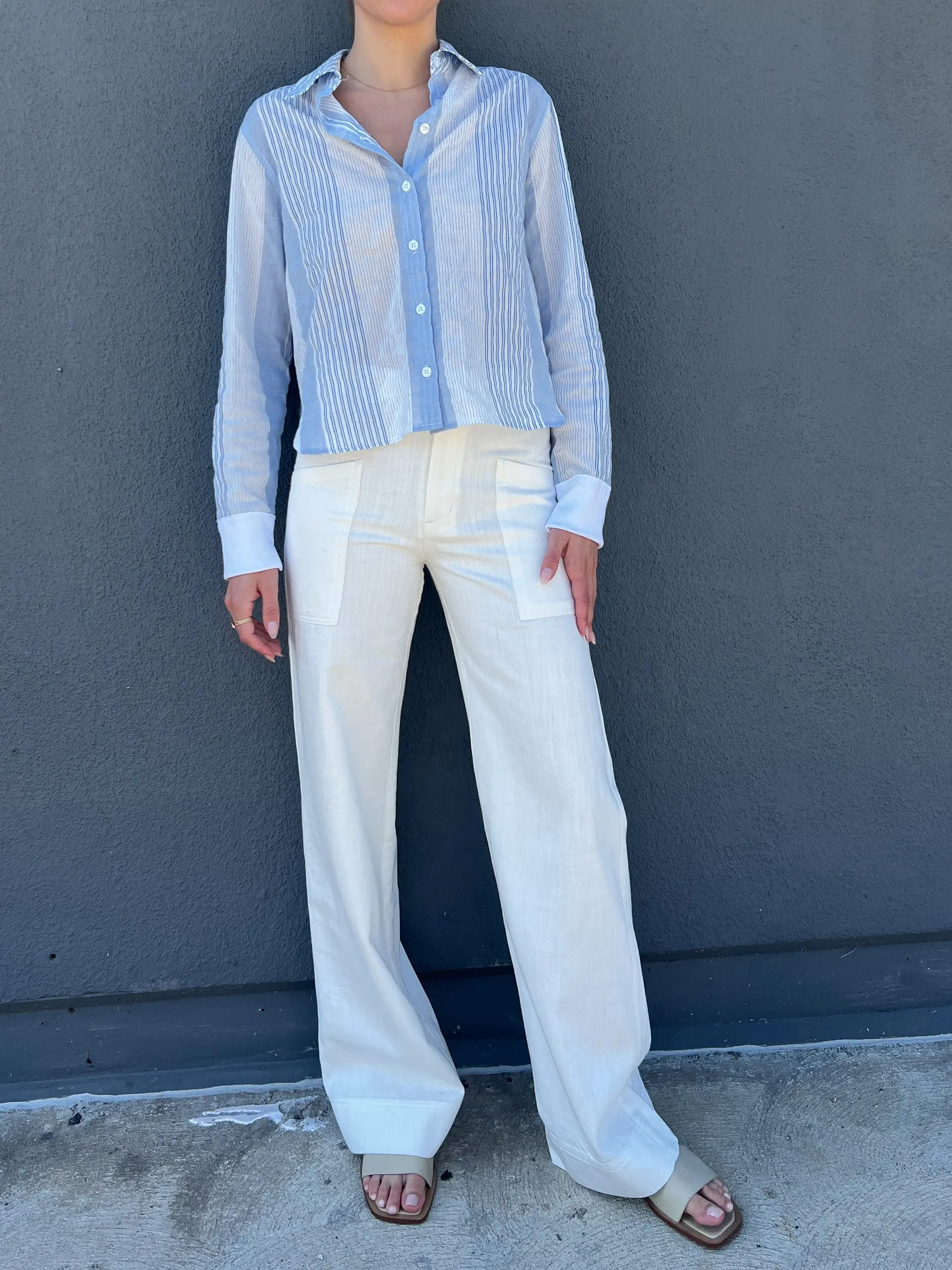 Cara Shirt in Coastal Stripe