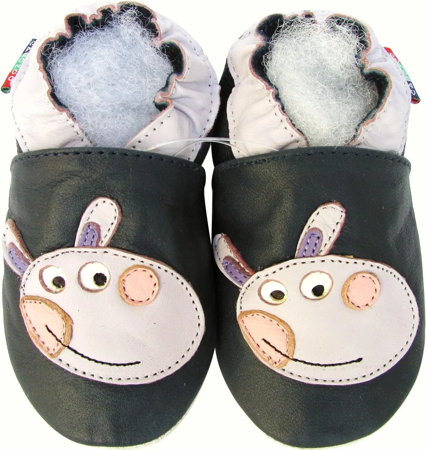 Carozoo 18 Designs Soft Sole Leather shoes baby socks Slippers indoor Prewalkers up to 4 Yrs