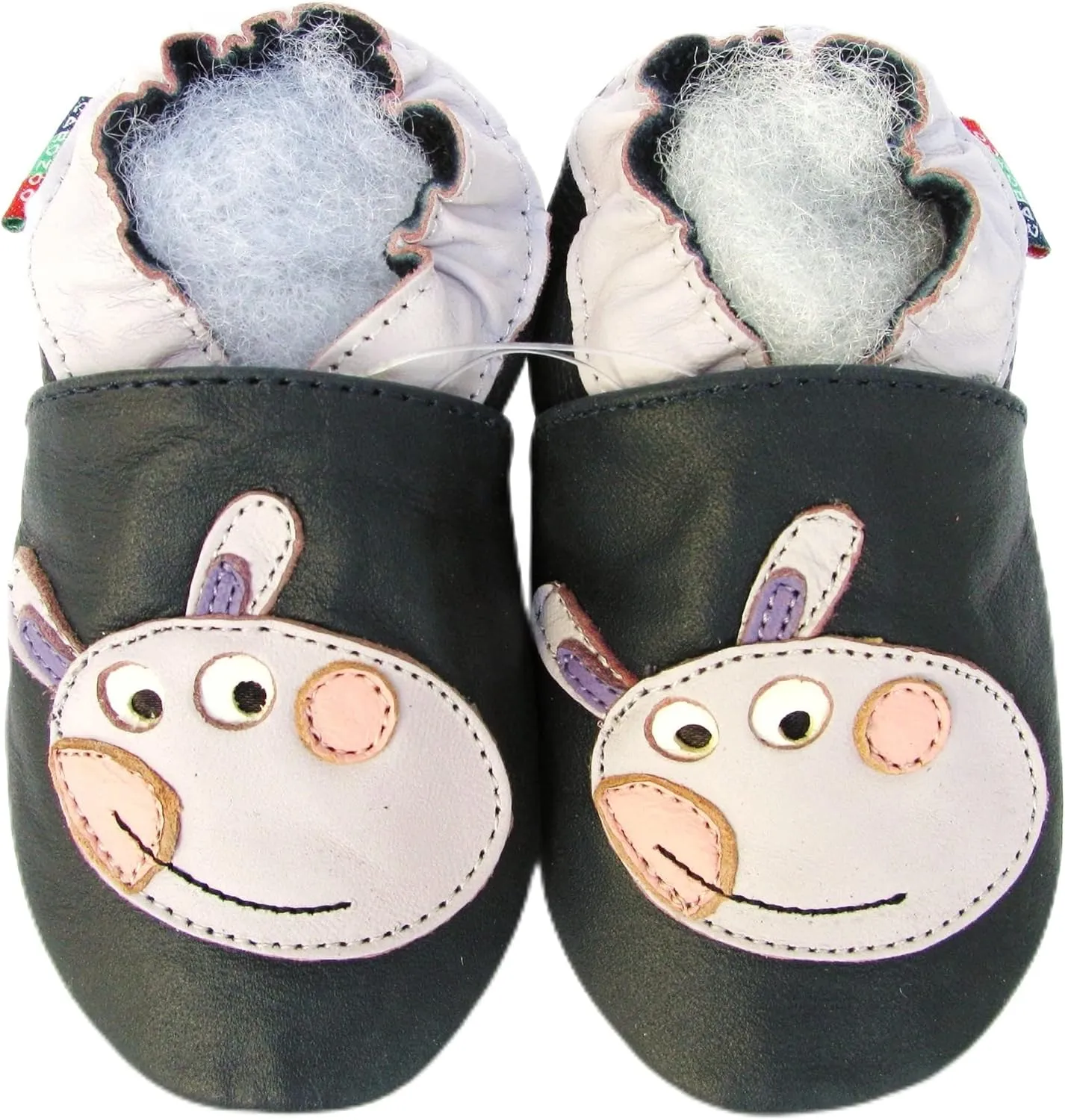 Carozoo 18 Designs Soft Sole Leather shoes baby socks Slippers indoor Prewalkers up to 4 Yrs
