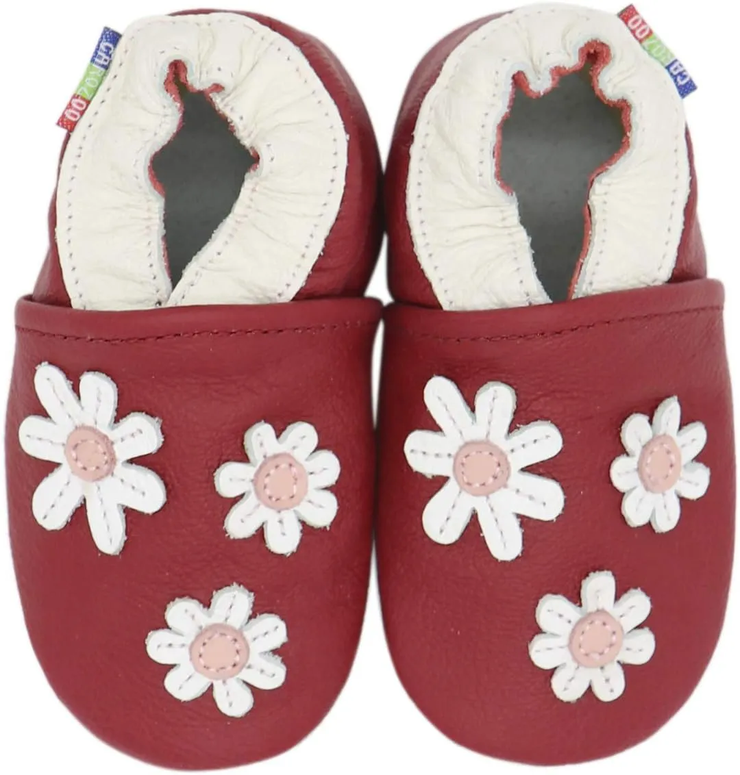 Carozoo 28 Designs Baby Boy Shoes Up to 5-6 Years Soft Sole Leather Kids Shoes