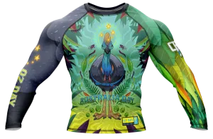 Cassowary Australiana Long Sleeve Rashguard
