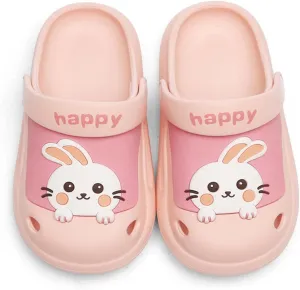 CERYTHRINA Toddler Kids Garden Clogs Shoes Cute Cartoon Summer Slippers Sandals for Boys Girls