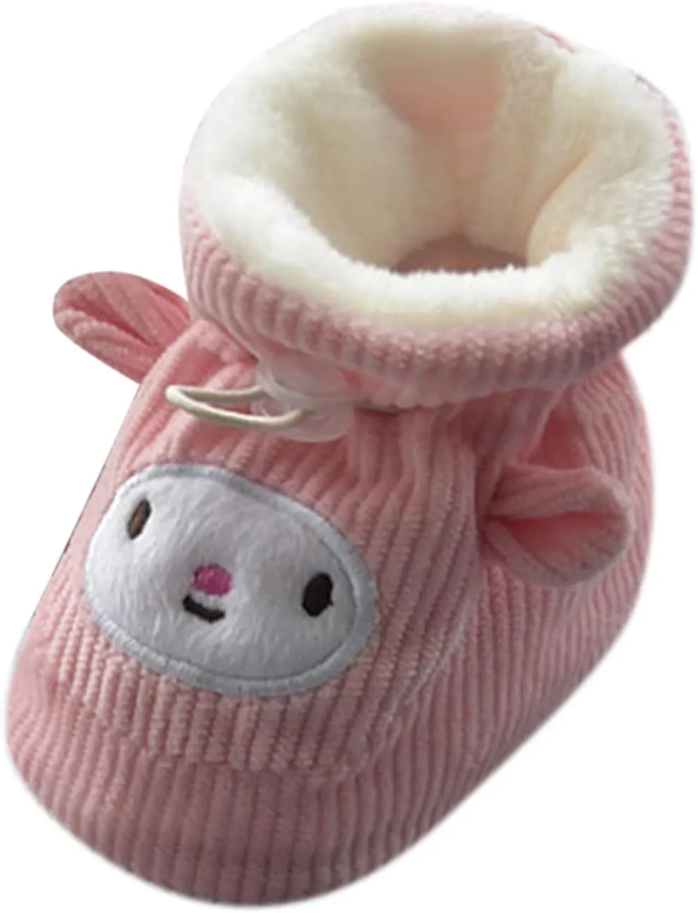 Children Floor Boots Toddler Shoes Cotton Shoes Plus Velvet Thick Warm Soft Soles Cute Shoes Kids Boots for Girls