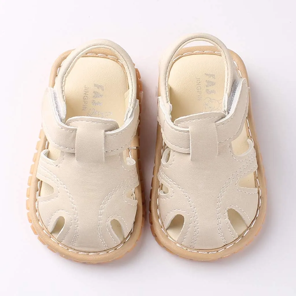 Children Sport Shoes Shoes Baby Boys Sandals Soft Walkers Sole Girls Roman Shoes First Baby Shoes