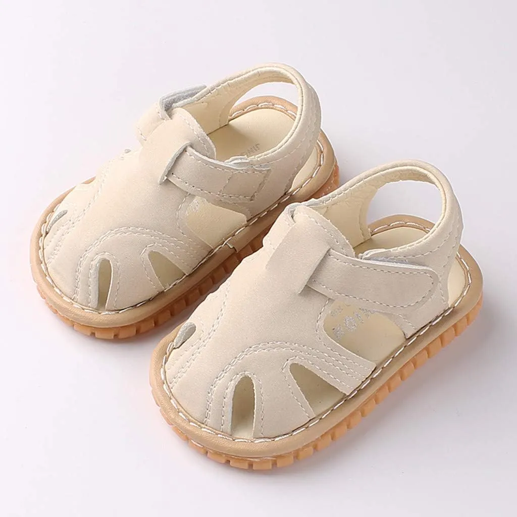 Children Sport Shoes Shoes Baby Boys Sandals Soft Walkers Sole Girls Roman Shoes First Baby Shoes
