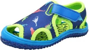 Children's Beach Shoes Toe Wraping Soft Sole Sandals Casual Shoes Boys Slides Size 3