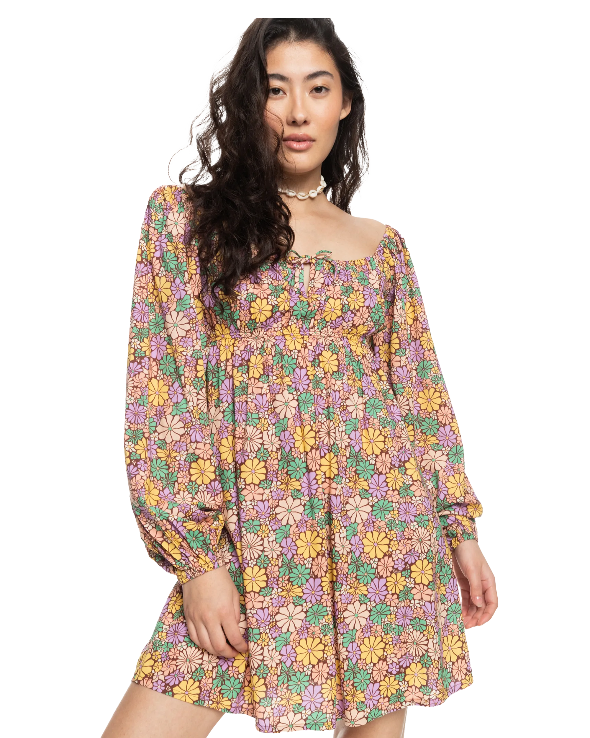 Coastal Sound Dress in Rootbeer