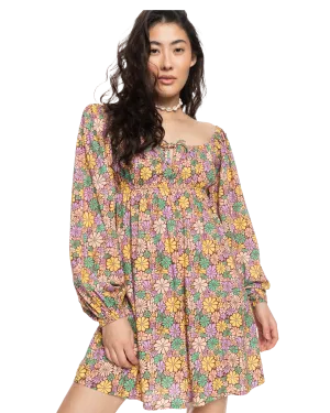 Coastal Sound Dress in Rootbeer