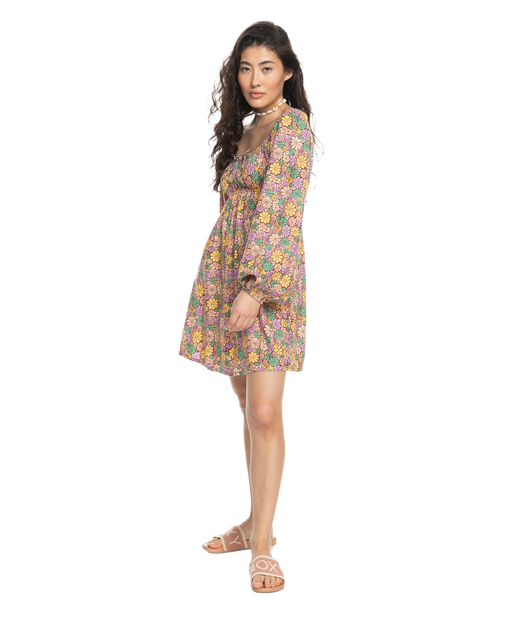 Coastal Sound Dress in Rootbeer
