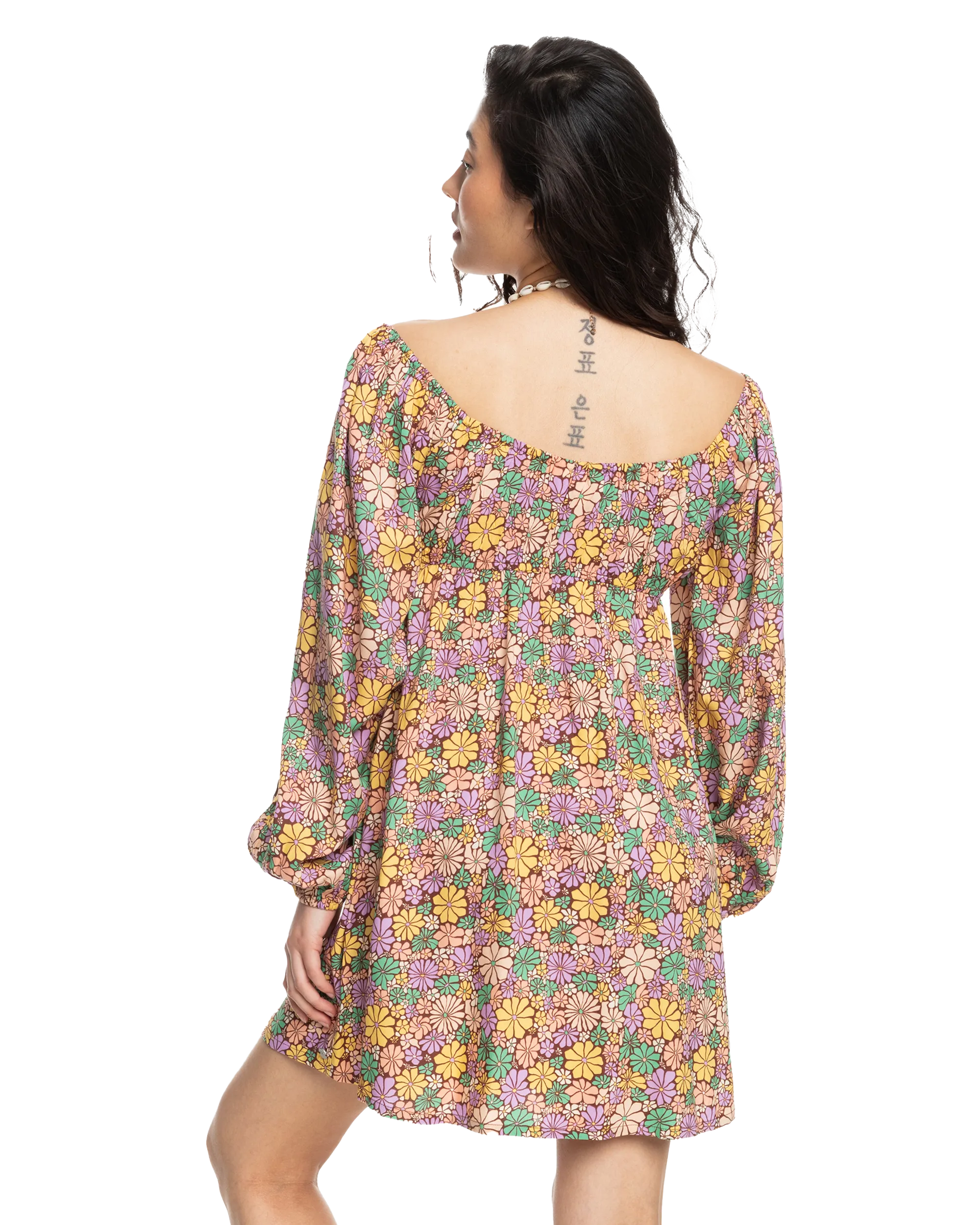 Coastal Sound Dress in Rootbeer