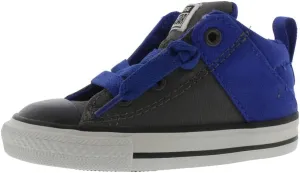 Converse Chuck Taylor Axel Mid Infant/Toddler Shoes Size 8, Color: Grey/Blue