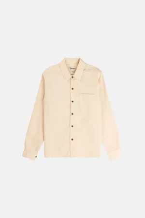 Corduroy Ls Shirt Natural