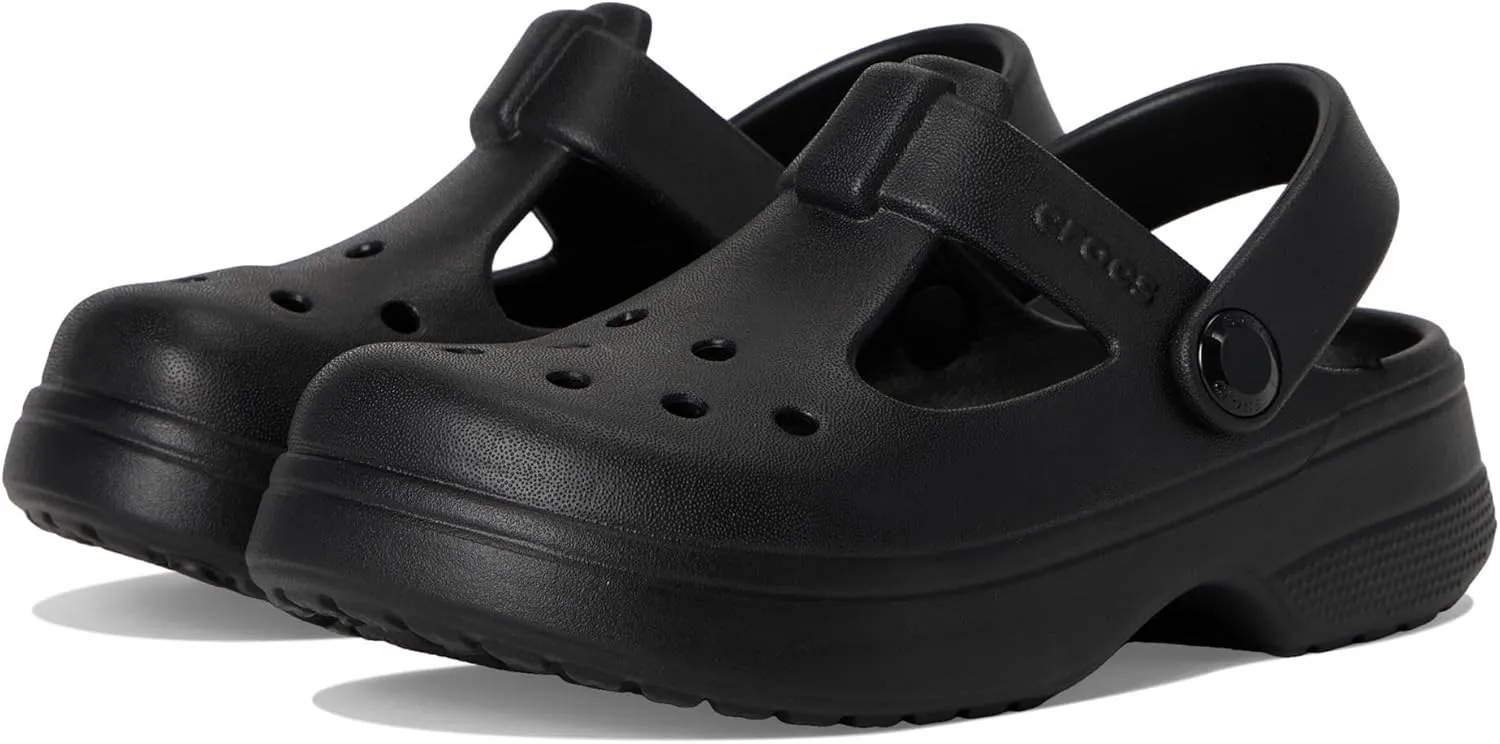 Crocs Unisex-Child Classic Mary Jane Clogs (Little Big Kid)