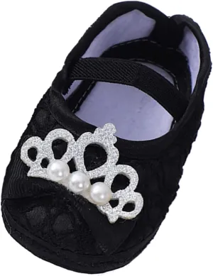 Cute Slippers for Kids Baby Shoes Fashion Soft Sole Toddler Shoes Pearl Dress Flower Princess Kids Size 12 Flip Flops
