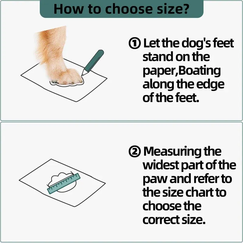 Dog Shoes for Winter Breathable Anti Slip and Protective