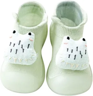 EnJoCho Girls Tennis Shoes Toddler Kids Newborn Baby Boys Cute Cartoon Animals Soft Soles First Walkers Antislip Shoes
