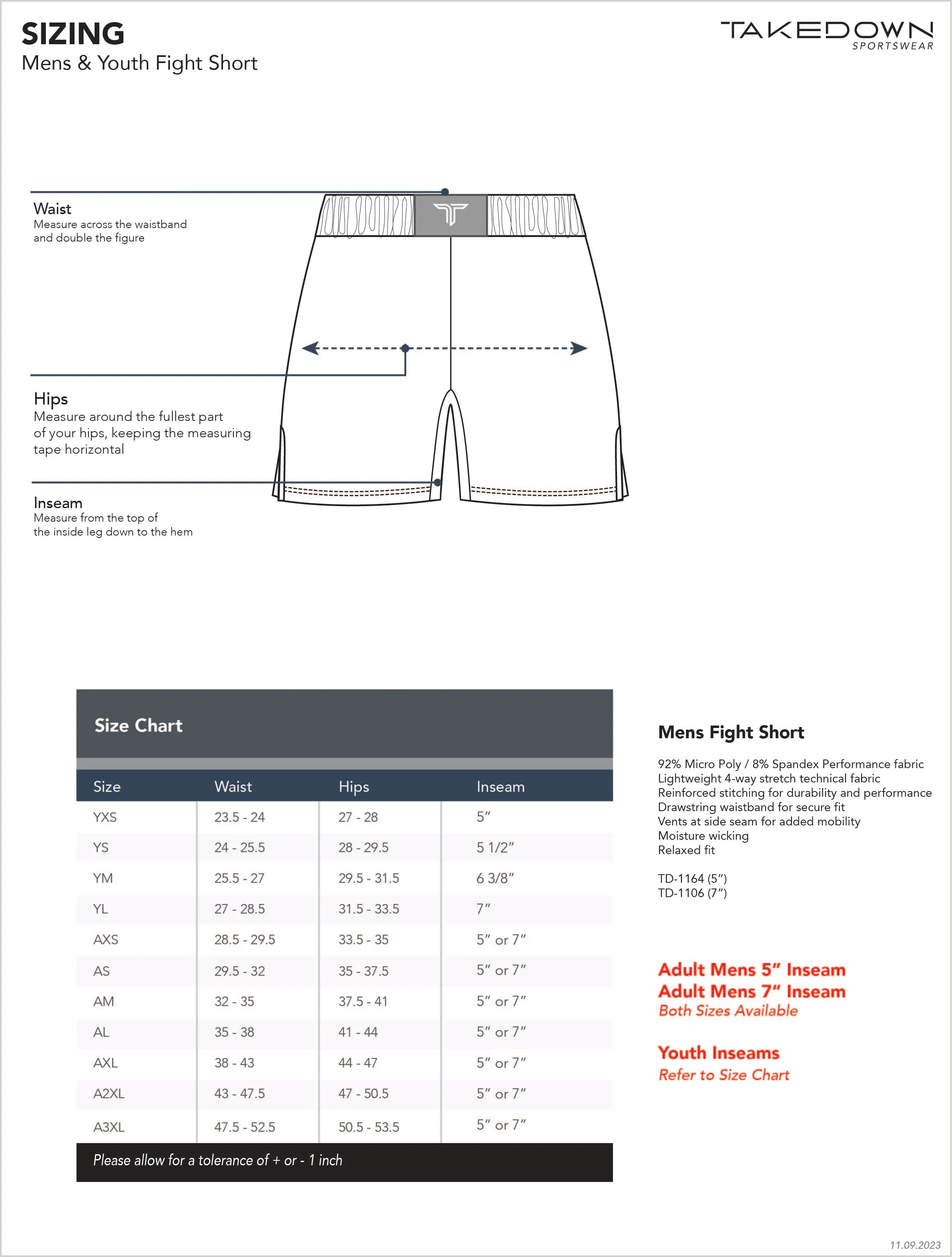 Essential Fight Shorts (5"&7“ Inseam) - Silver