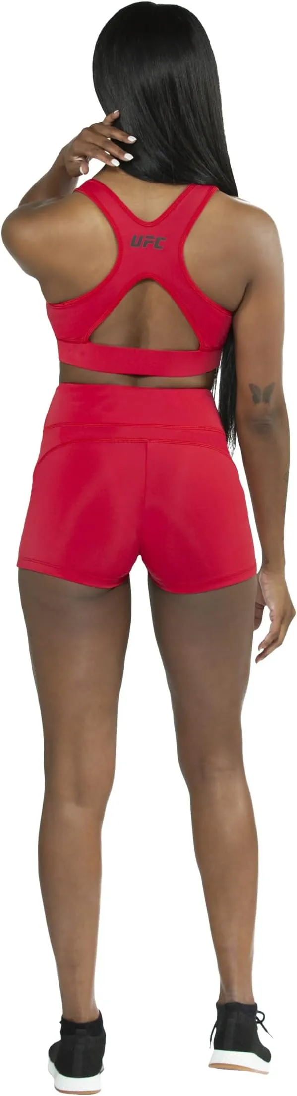 Essential UFC shorts, red