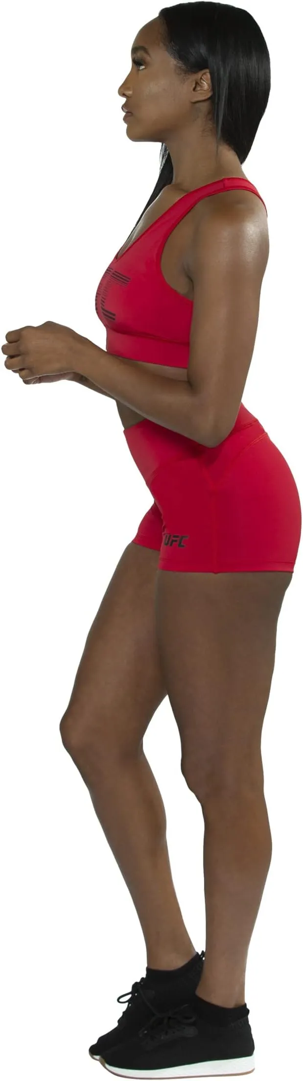 Essential UFC shorts, red