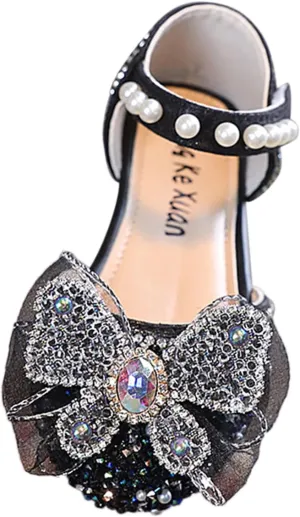 Fashion Leather Shoes Dance Performance Shoes Autumn Toddler and Girls Casual Shoes Thick Sole Youth Shoes High Tops