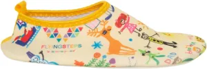 Flyingsteps Toddler Kids Water Shoes for Boys Girls, Quick-Dry Aqua Socks for Beach Pool Sandal