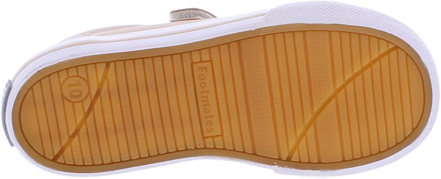 FOOTMATES Reese Leather Shoes for Boys and Girls with Custom-Fit Insoles, Slip-Resistant Rubber Outsole, and Breathable Lining - for Infants, Toddlers, and Little Kids