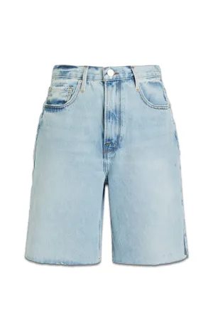 Frayed Denim Shorts