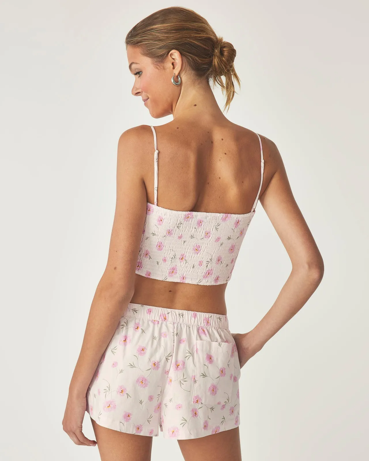 Garden Party Corset Tank Top