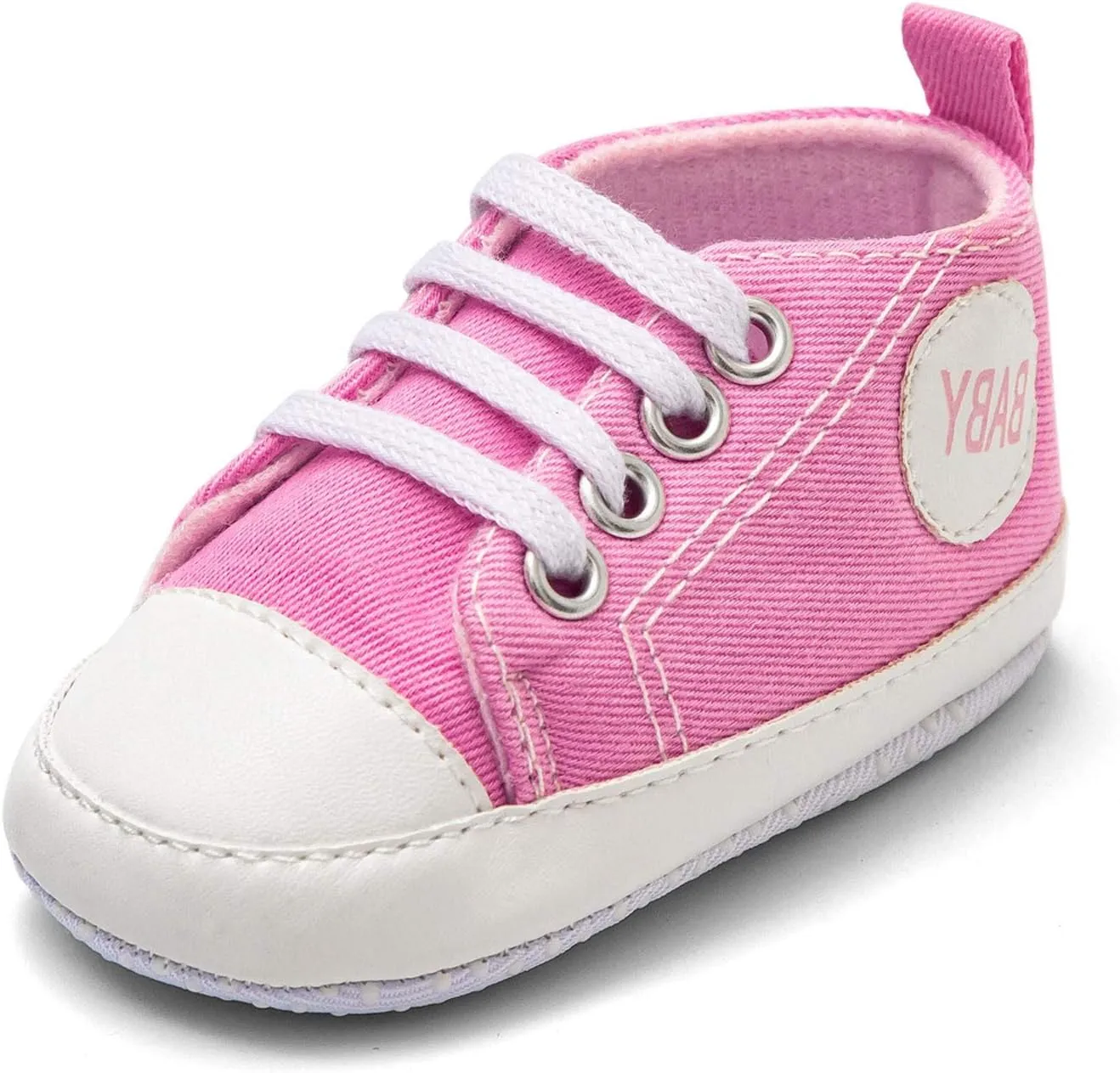 Generic Toddler Baby Boys Girls Slip On Canvas Shoes Available Sole Toddler Shoes Soft Flat Bottom Walking Casual Shoes
