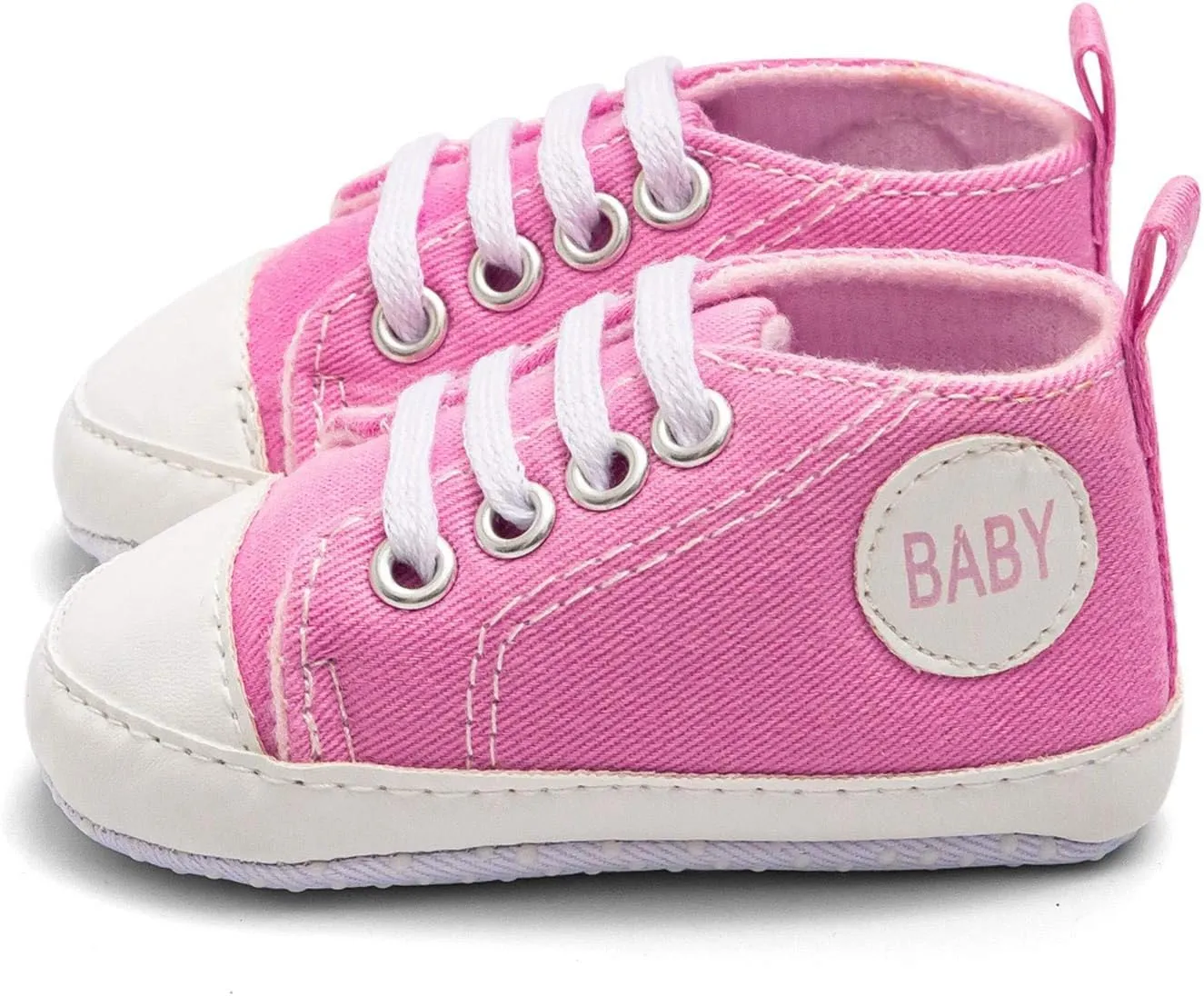 Generic Toddler Baby Boys Girls Slip On Canvas Shoes Available Sole Toddler Shoes Soft Flat Bottom Walking Casual Shoes