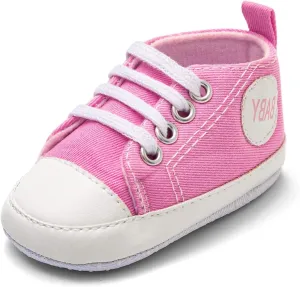 Generic Toddler Baby Boys Girls Slip On Canvas Shoes Available Sole Toddler Shoes Soft Flat Bottom Walking Casual Shoes