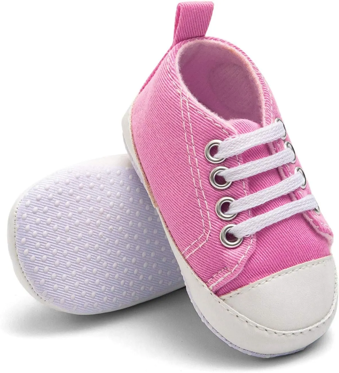 Generic Toddler Baby Boys Girls Slip On Canvas Shoes Available Sole Toddler Shoes Soft Flat Bottom Walking Casual Shoes