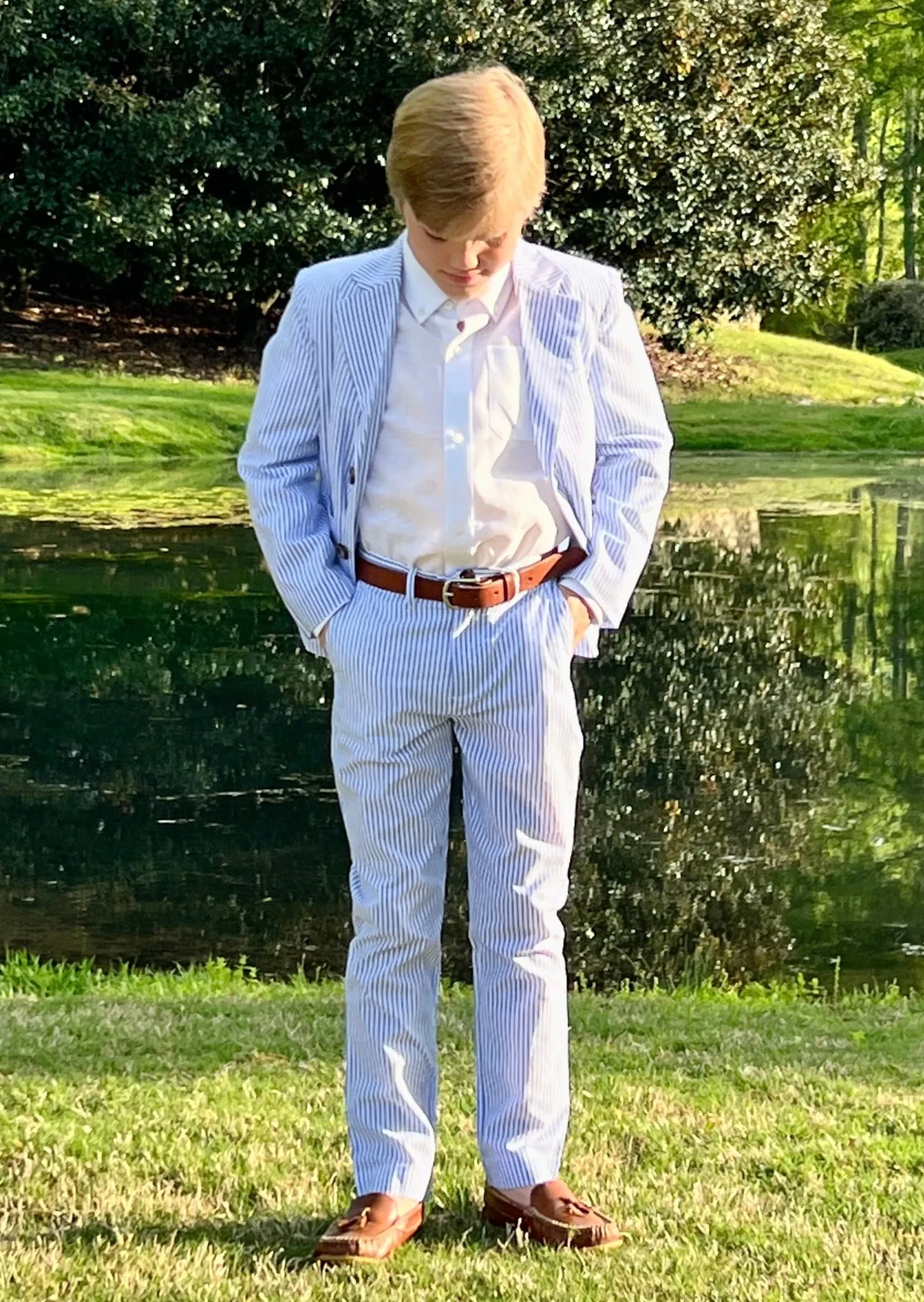 Gentleman's Jacket Seersucker
