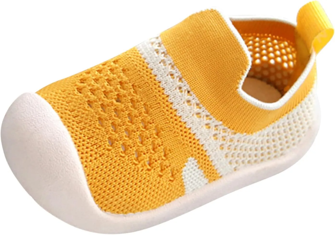 Girls Boys Leisure Shoes Mesh Soft Bottom Breathable Slip On Sport Shoes Socks Shoes Toddler 8 Shoes