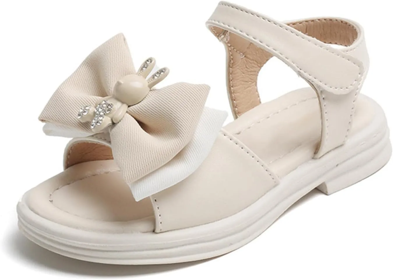 Girls' Fashion Princess Sandals Summer Korean Edition Baby Soft Sole Cute Bow Beach Shoes Sandals for Kids Girls