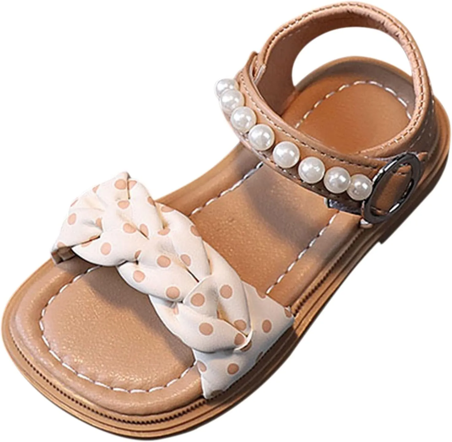 Girls' Princess Sandals Summer Girls' Beach Shoes 16 Years Old 3 Summer Soft Sole Non Slip Toddler Summer Shoes Girls