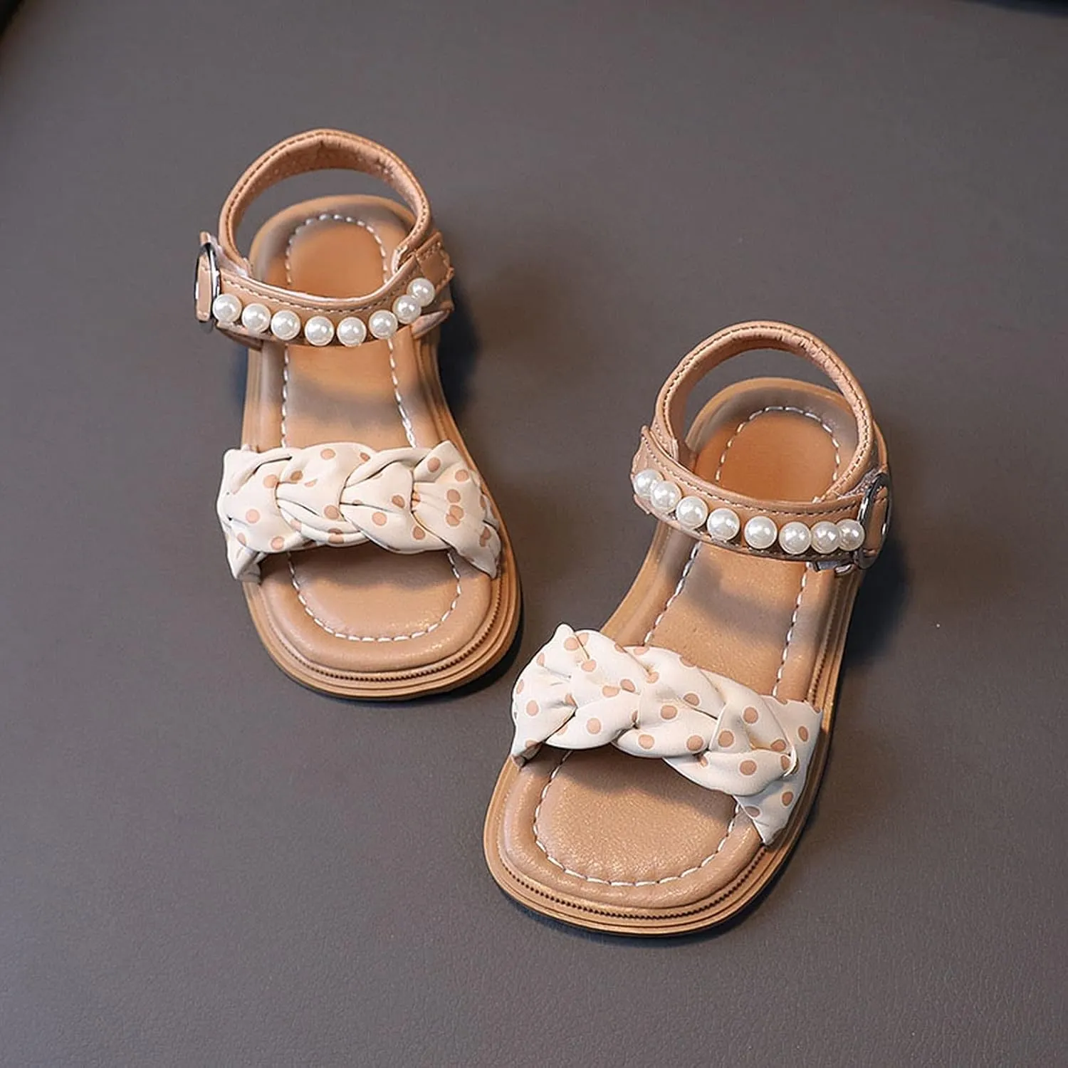 Girls' Princess Sandals Summer Girls' Beach Shoes 16 Years Old 3 Summer Soft Sole Non Slip Toddler Summer Shoes Girls