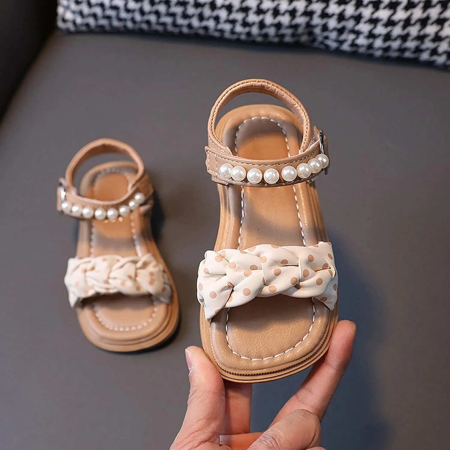 Girls' Princess Sandals Summer Girls' Beach Shoes 16 Years Old 3 Summer Soft Sole Non Slip Toddler Summer Shoes Girls