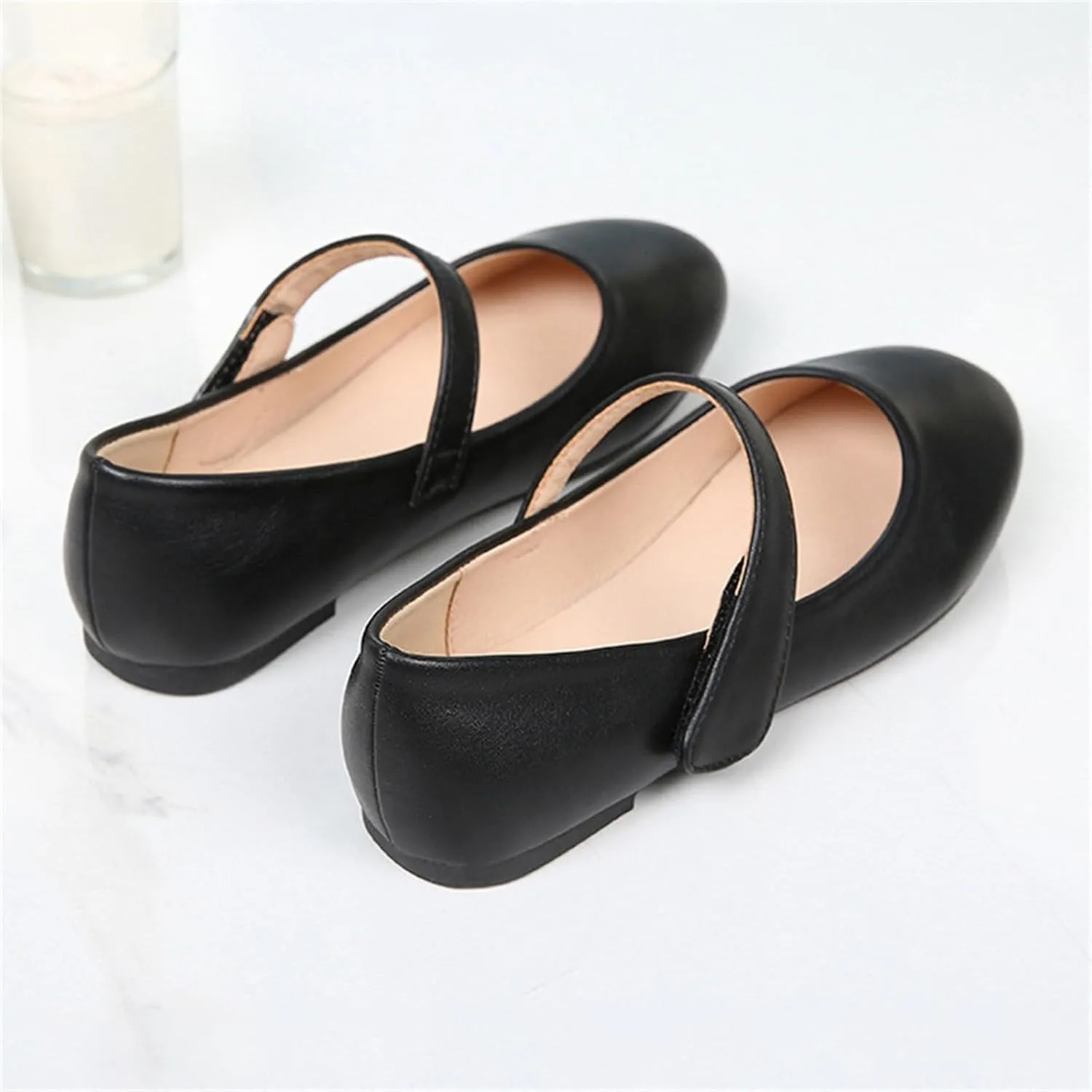Girls' Shoes Shoes Soft Soles Non Slip Children's Leather Shoes For 4 To 12Years Baby Jelly Shoes