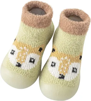 Girls Shoes Toddler Kids Infant Newborn Baby Boys Girls Shoes First Cute Cartoon Warm First Walking