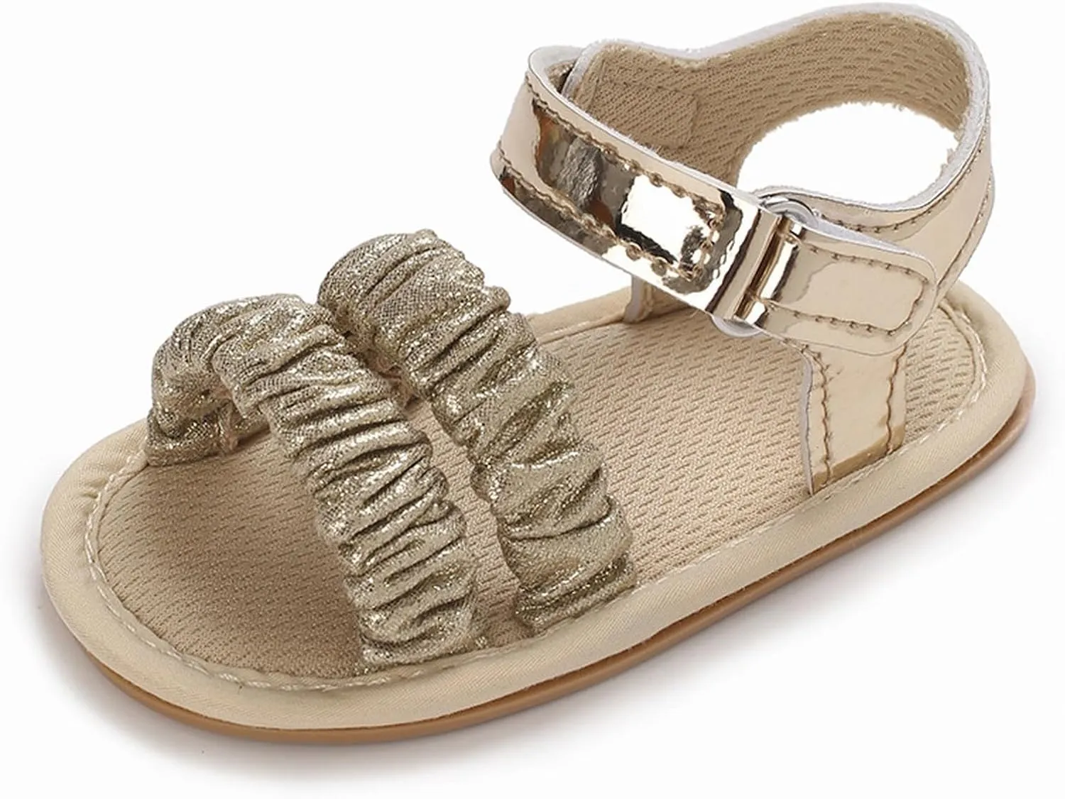 girls size 1 sandal Ruffle Bowknot Premium Soft Sole Open Toe Breathable Summer Outdoor Shoes Baby Sandals 0 12 Months