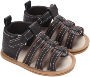 girls slide sandal Sandals Outdoor Beach Anti Slip Rubber Soft Sole Newborn Toddler Shoes Baby Sandals 0 12 Months