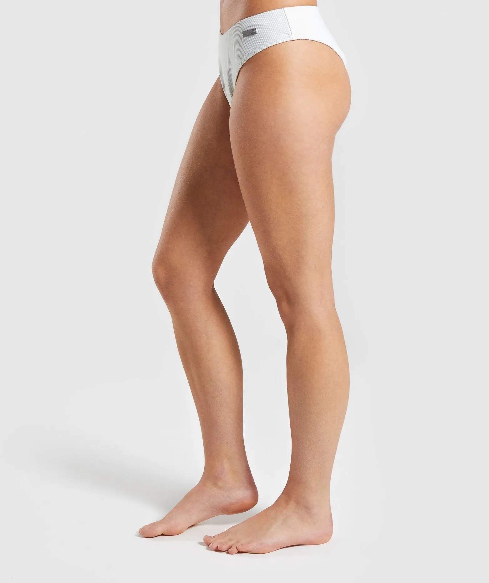 Gymshark Essence Bikini Bottoms - Light Grey