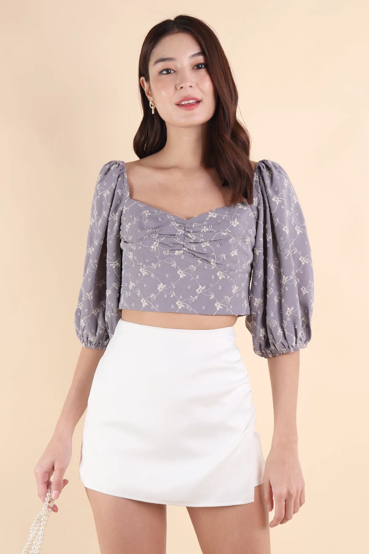 HART SWEETHEART TOP IN PERIWINKLE