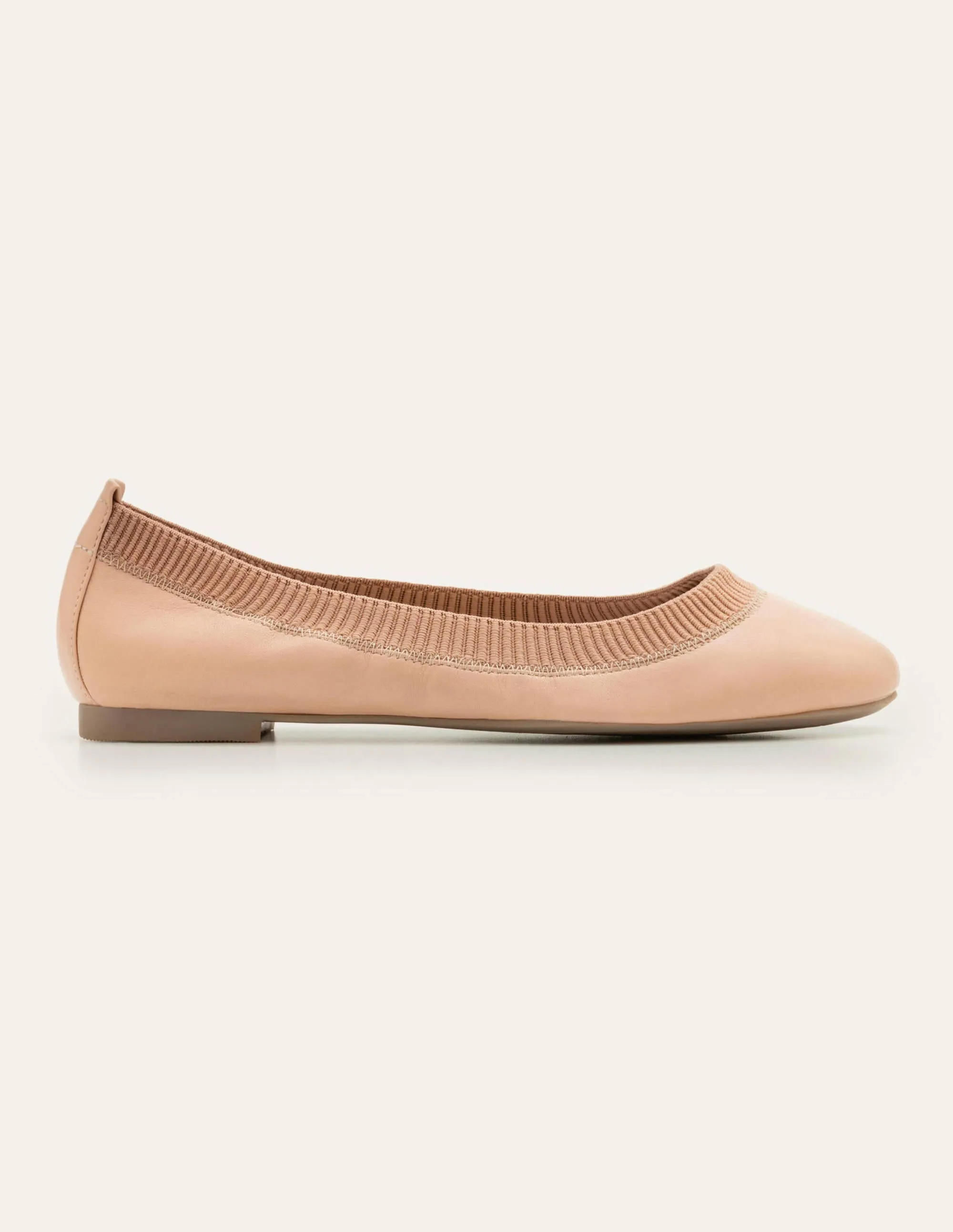 Hettie Flexi Ballerinas-Fawn Rose