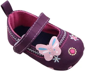 HHmei fashion baby shoes butterfly soft sole toddler embroidered (11/12/13cm)