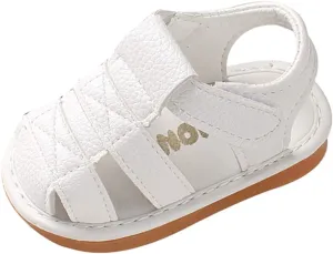 High Top Shoes Size 4 Girls Sandals Shoes Roman First Shoes Walkers Sole Soft Baby Boys Baby Shoes (White, 6-9Months)