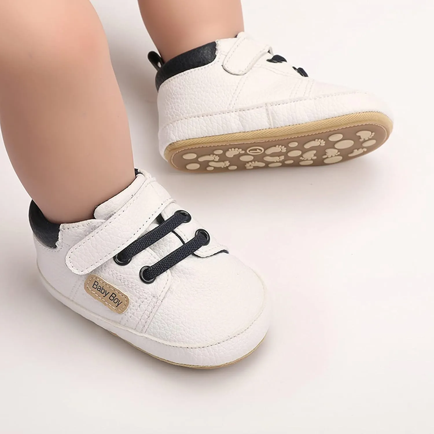 Infant Baby Boys Girls' Sneakers Soft Anti-Slip Soft Sole Newborn Toddler Baby First Walker Outdoor Shoes Crib Shoes