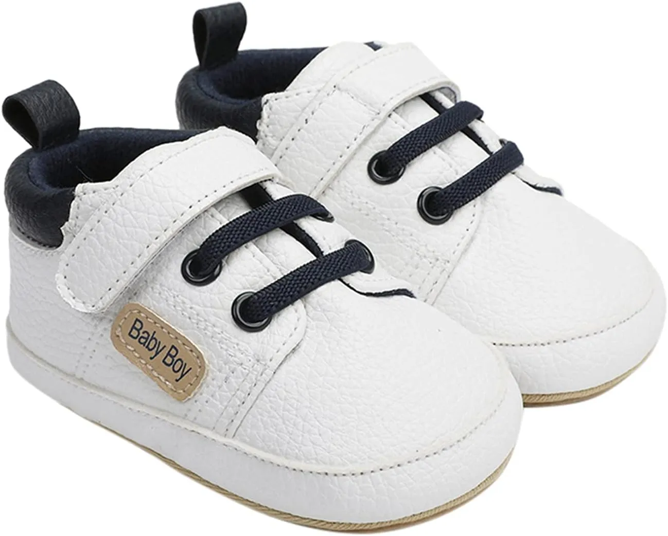 Infant Baby Boys Girls' Sneakers Soft Anti-Slip Soft Sole Newborn Toddler Baby First Walker Outdoor Shoes Crib Shoes