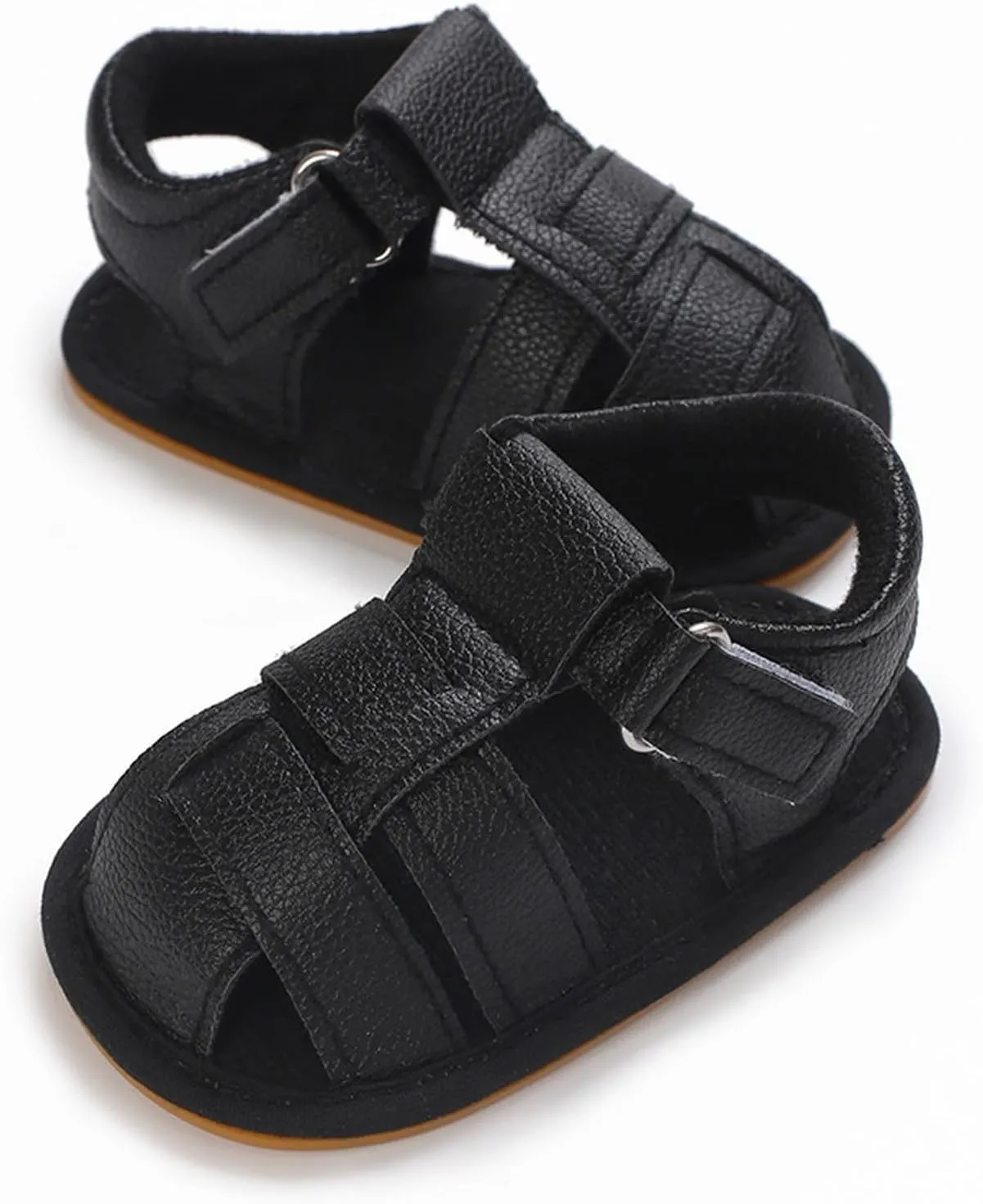 Infant Baby Girl Boy Sandals Summer Beach Outdoor Soft Rubber Sole Toddler First Walking Shoes